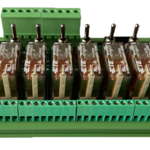 REL 8C - 8x Relais met dubbele wisselcontacten